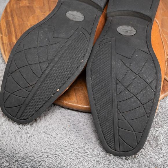 Sandro Moscoloni Bryan Brown Leather Cap Toe Derby 17763 US Men’s Sz 11.5 - Picture 8 of 9